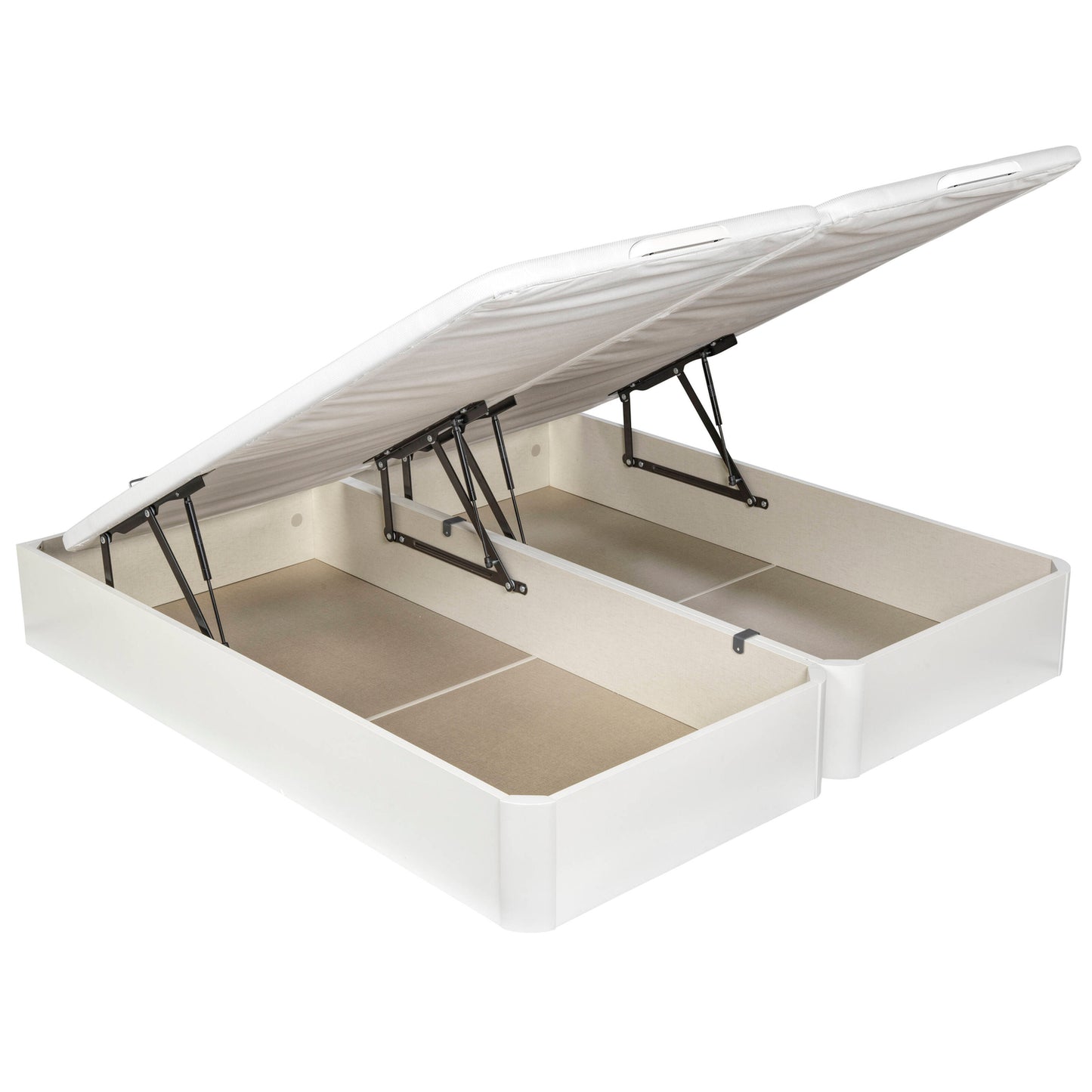 Canapé Abatible de gran capacidad color Blanco - STORAGE BED BLA (5)