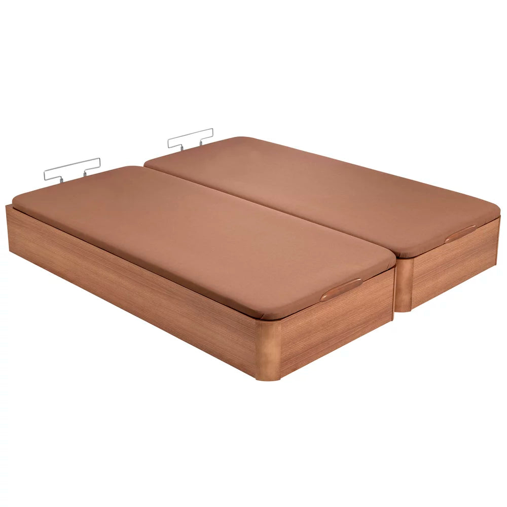 Canapé Abatible de gran capacidad color Cerezo - STORAGE BED CER (5)