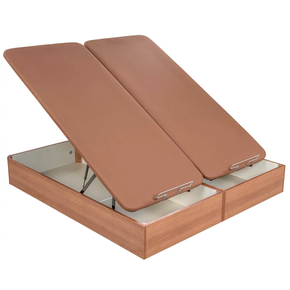 Canapé Abatible de gran capacidad color Cerezo - STORAGE BED CER (6)