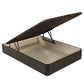 Canapé Abatible de gran capacidad color Wengué - STORAGE BED WEN