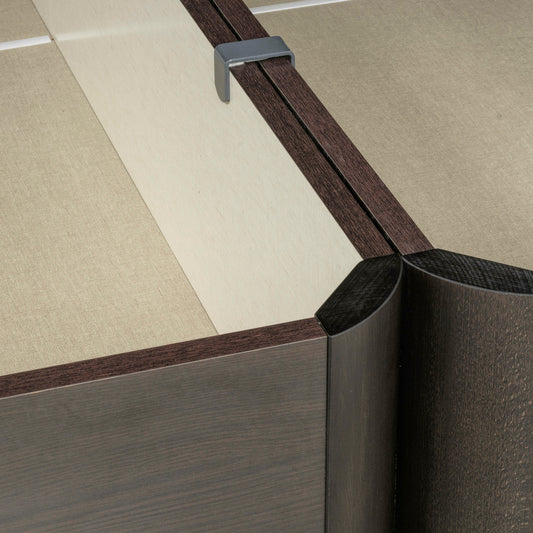 Canapé Abatible de gran capacidad color Wengué - STORAGE BED WEN (7)