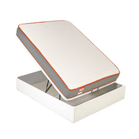 Pack de colchón de visco Soul y canapé abatible Blanco - PACK SOUL 4