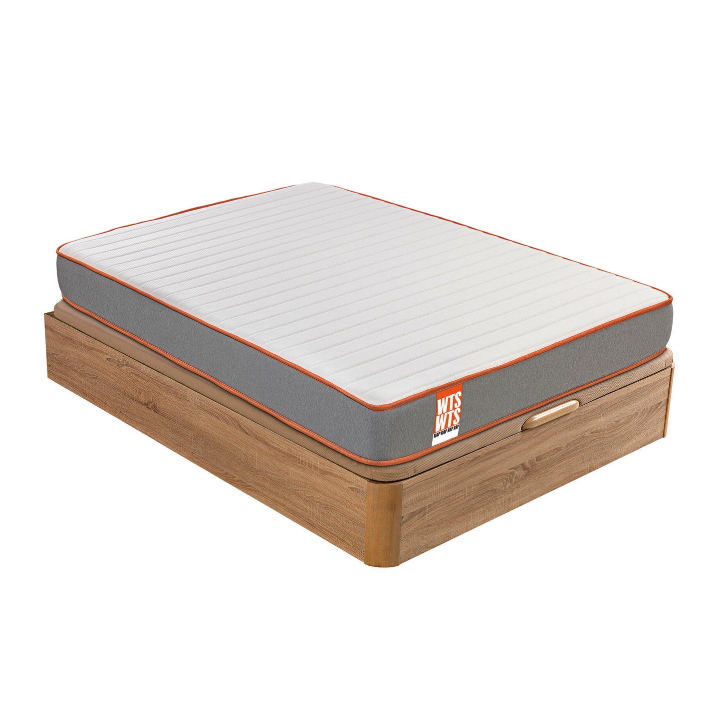Pack de colchón Rap y canapé abatible Madera - PACK RAP 6 (1)