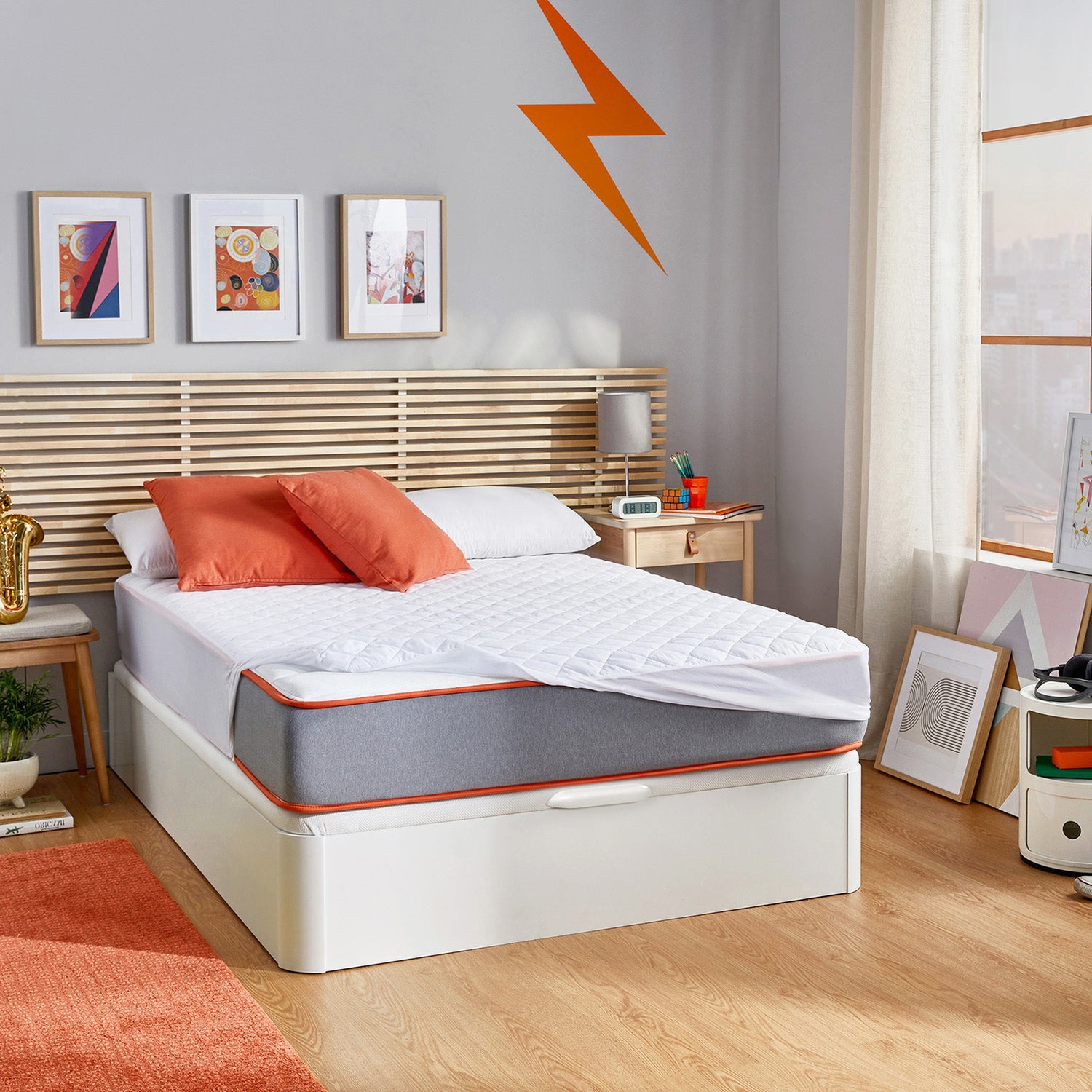 Protector acolchado de microfibra con Aloe vera - SEVILLANA (1)