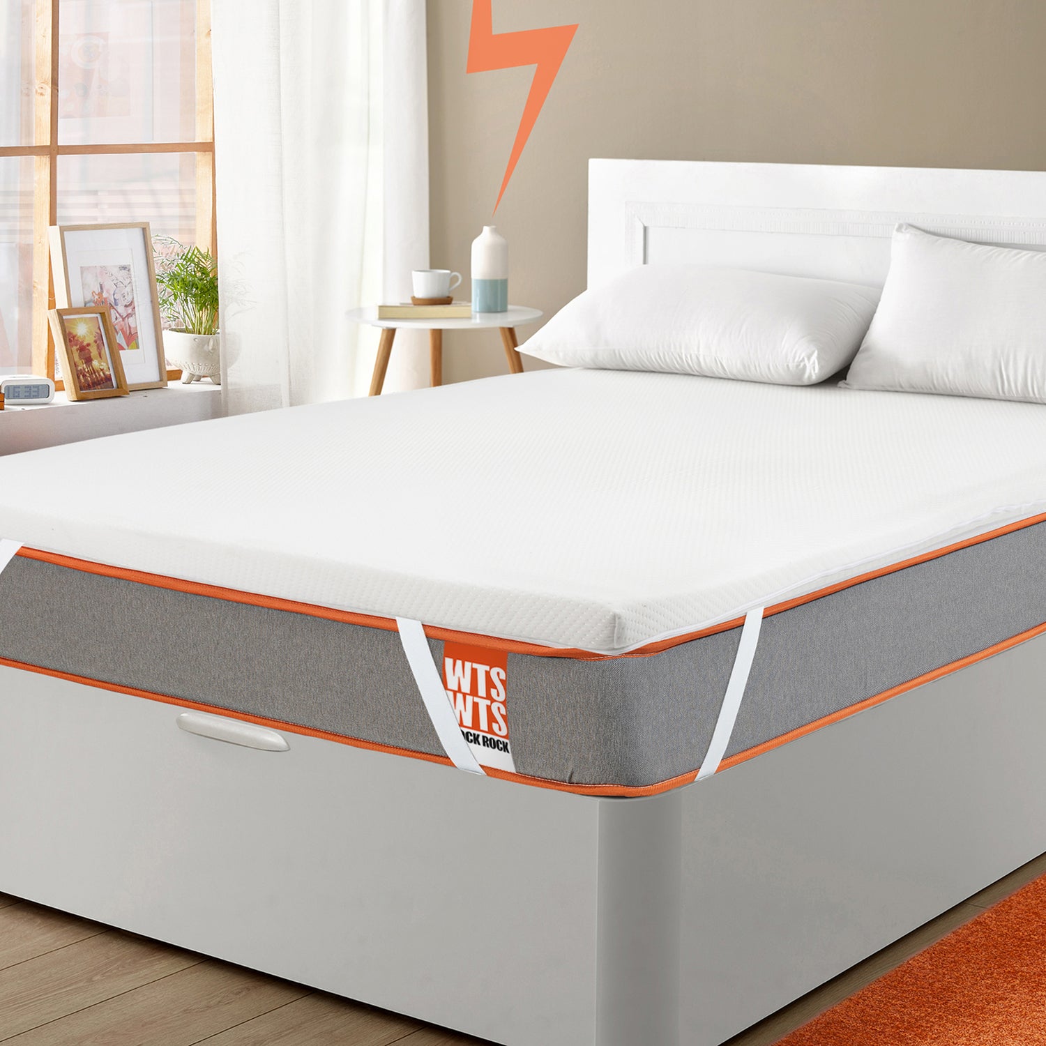 Topper viscoelástico con Aloe Vera GUITAR – What The Sleep