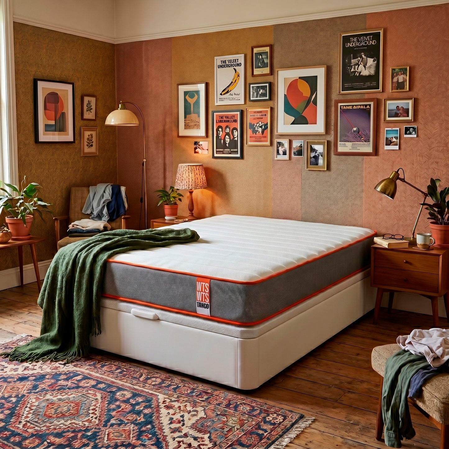 Colchón de muelles ensacados y fiber confort plus - TANGO